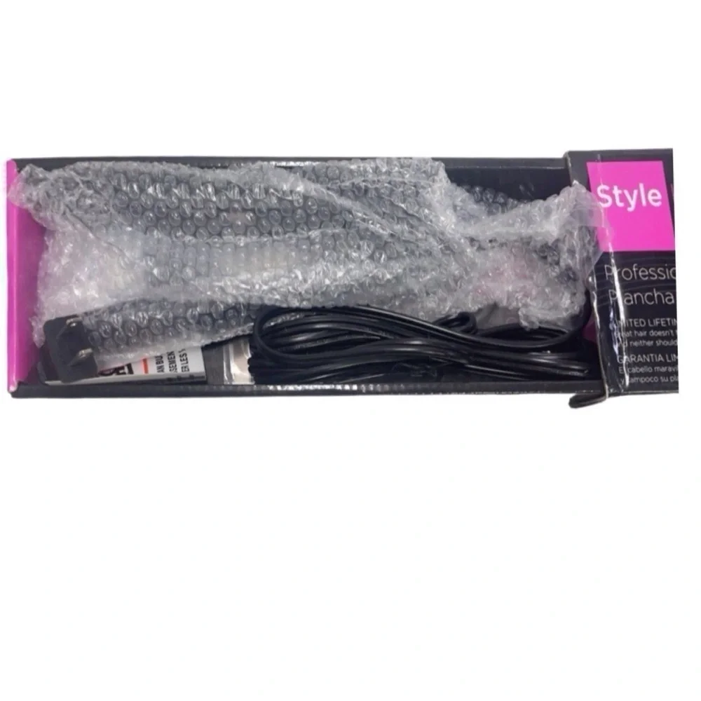 New Professional Styling Flat Iron Negative Ion Ceramic Swivel